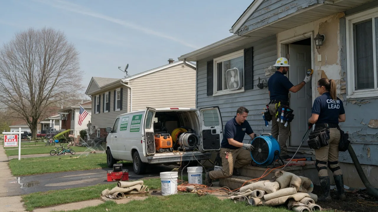 Flood Cleanup in Sadieville, KY near me