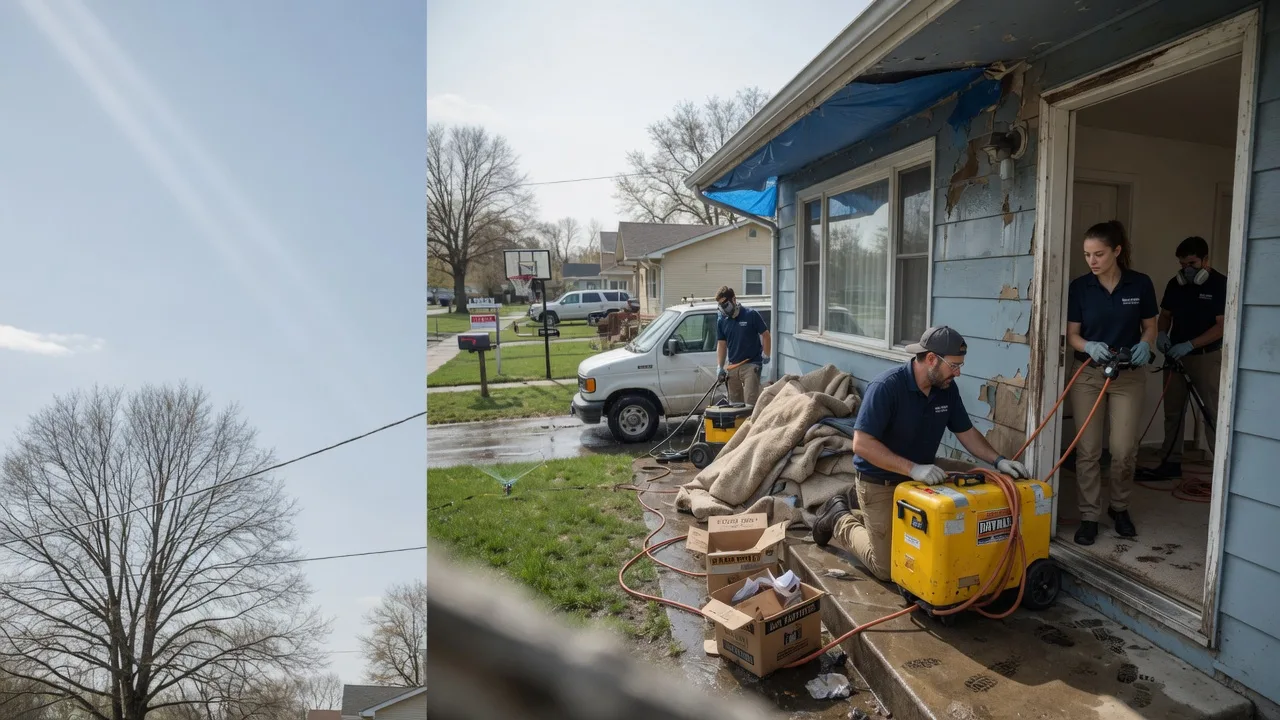 Basement Flood Cleanup in Sadieville, KY near me